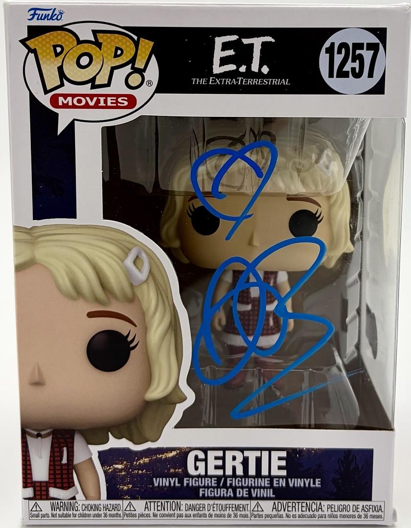 Drew Barrymore Signed Funko Pop #1257 Gertie (E.T) - Beckett COA